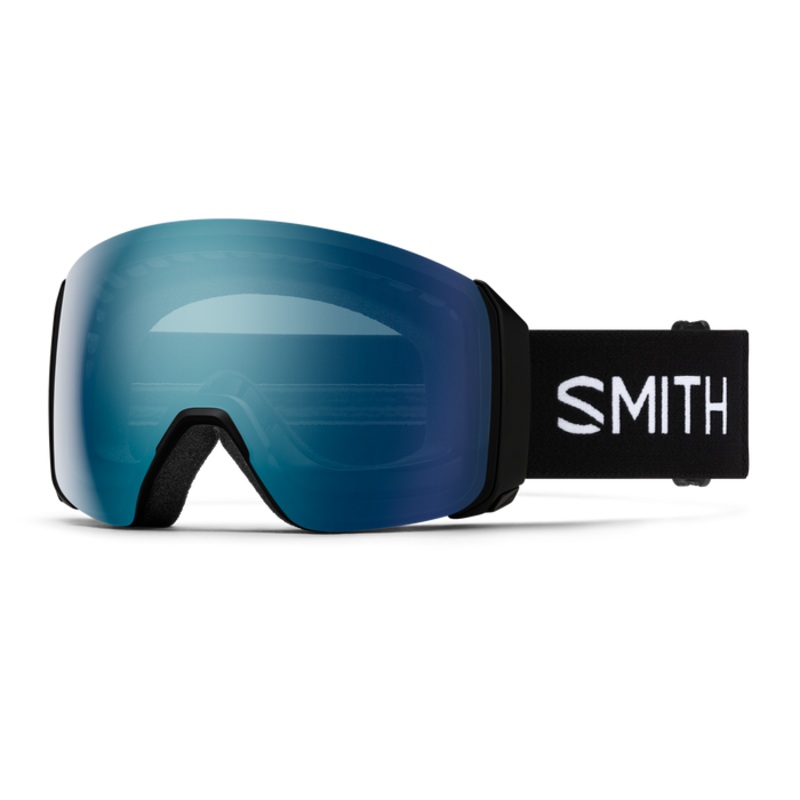 Smith 4D MAG XL Goggles 2025 – Black W/Blue Mirror Lense