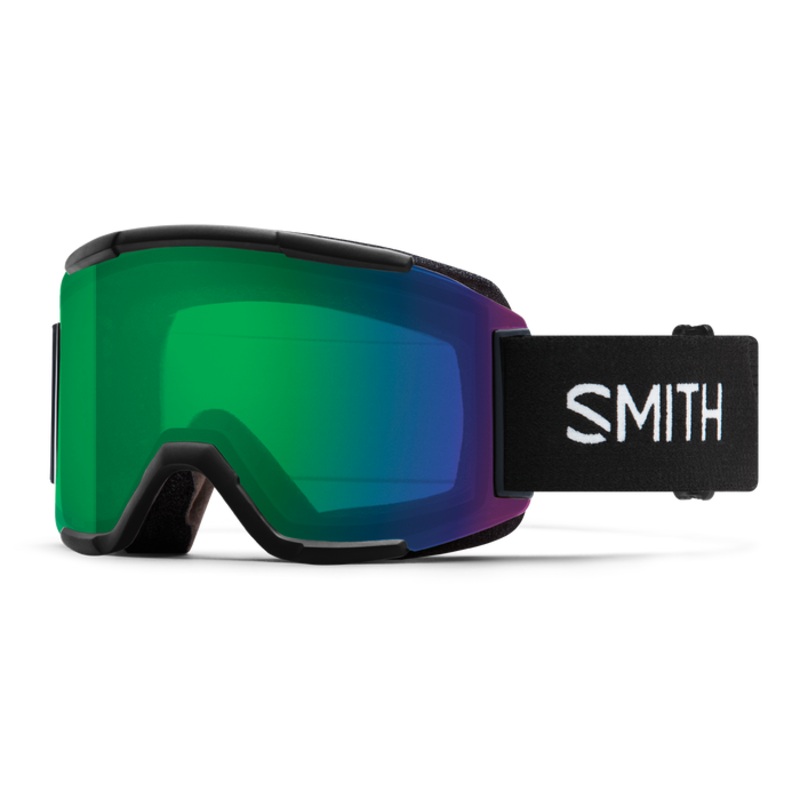 Smith Squad Goggles 2025 – Black W/Green Mirror Lens