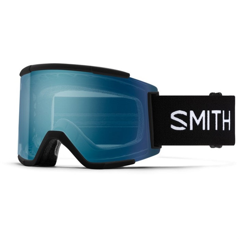 Smith Squad XL Goggles 2025 – Black W/Blue Mirror Lens