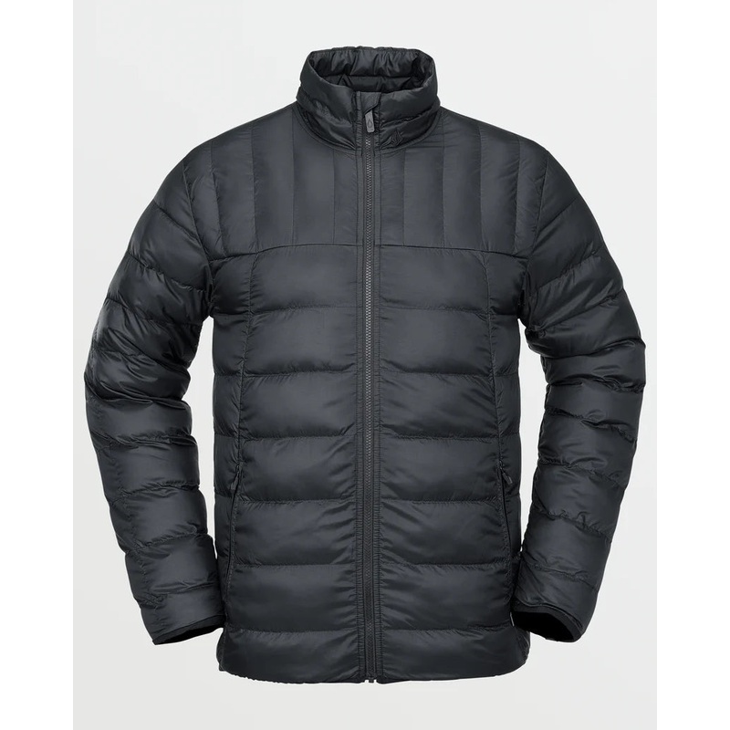 Volcom Mens Puff Puff Jacket – Black