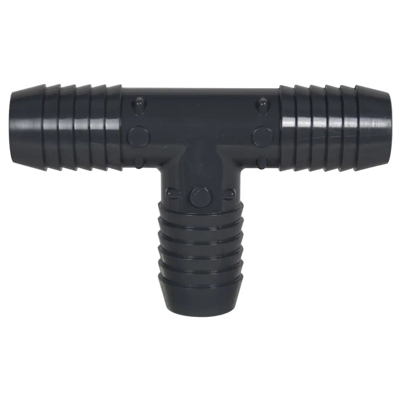 1″ PVC Tee – 3 Barbed Ends – Ballast System