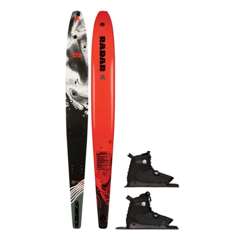 Radar Senate Graphite W/ Double Vector BOA Water Ski Package