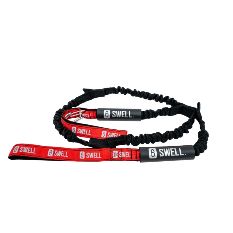 SWELL Wakesurf – Bungee Dock Line 6 ft. – Shock Absorbing, Adjustable Length, Quick Tie Design