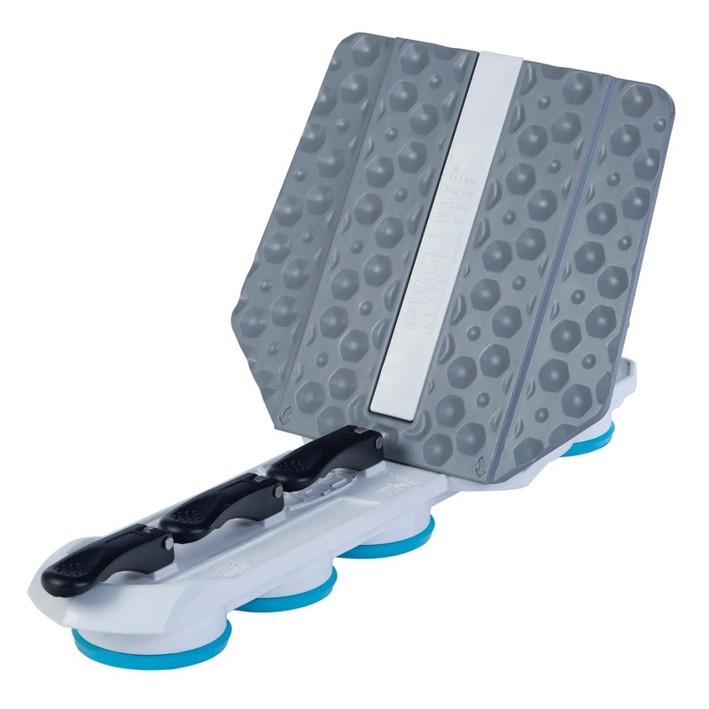 SWELL Wakesurf Creator Slim H3X – Floating Shaper With Patented Rotating Face and Drag/Turbulence Reducing Texture