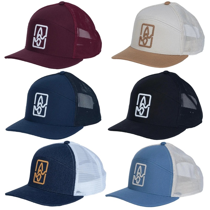 SWELL Wakesurf – Knotted Badge Hat – 6 Panel High Crown Snapback