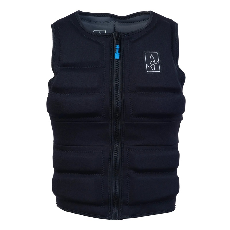SWELL Wakesurf Vest – Men’s Black – Ultimate Comfort Neoprene Jacket