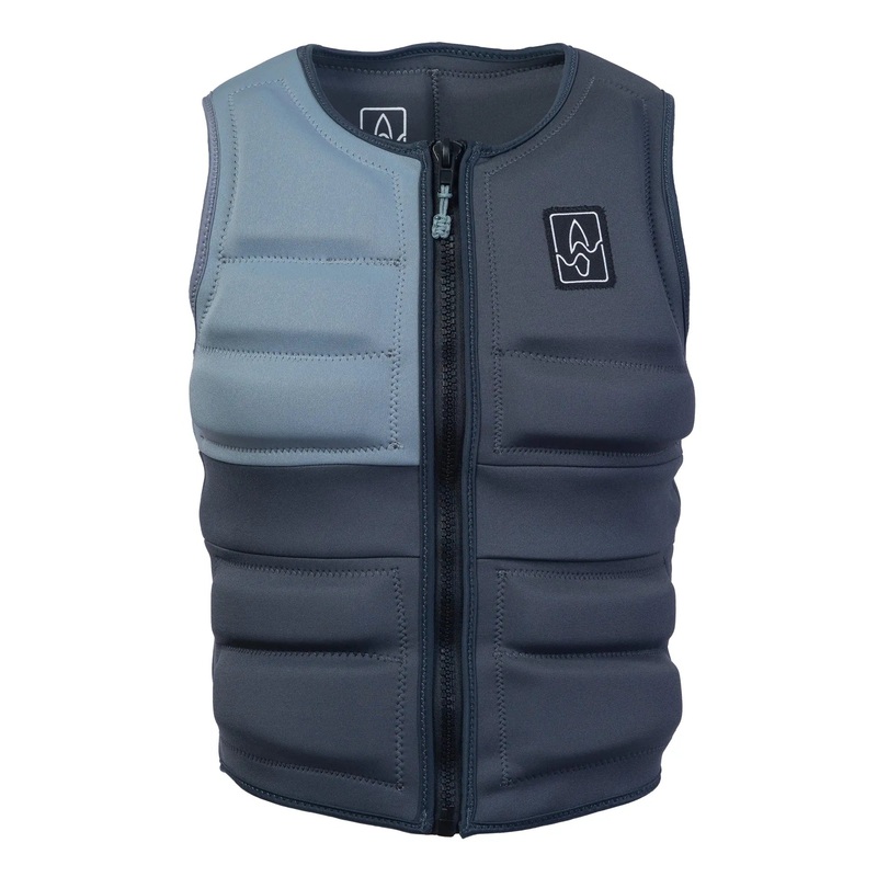 SWELL Wakesurf Vest – Men’s Charcoal – Ultimate Comfort Neoprene Jacket