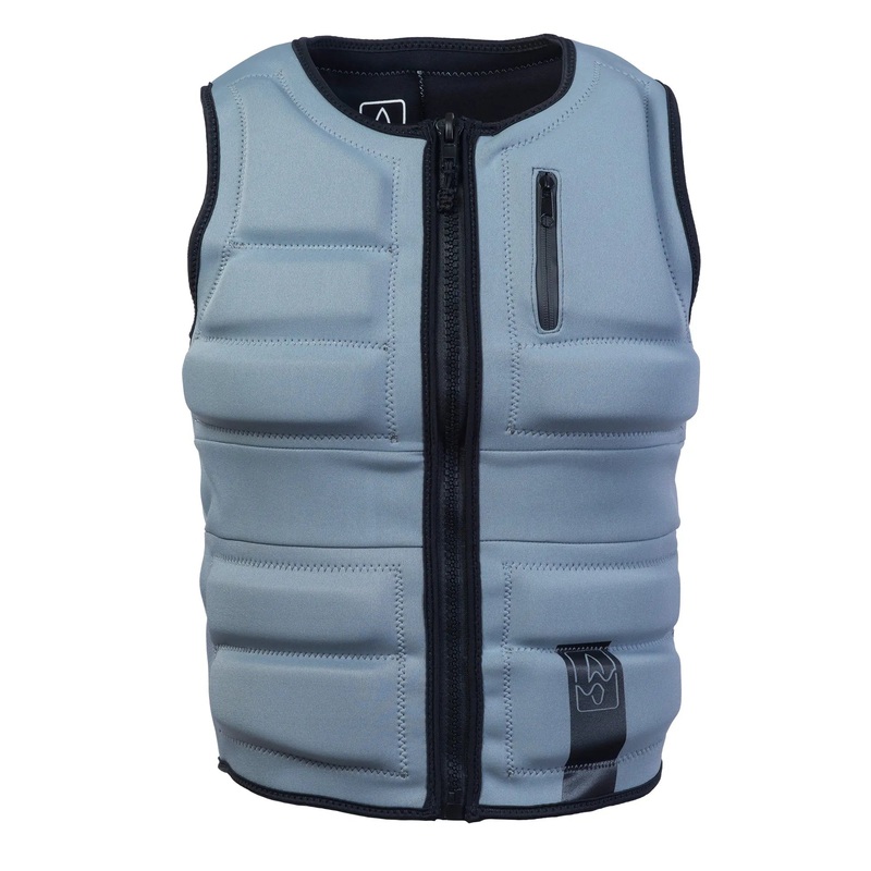 SWELL Wakesurf Vest – Men’s Pewter – Ultimate Comfort Neoprene Jacket