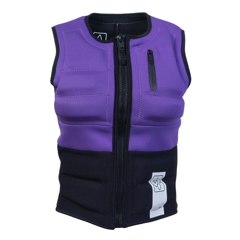 SWELL Wakesurf Vest – Women’s Violet – Ultimate Comfort Neoprene Jacket