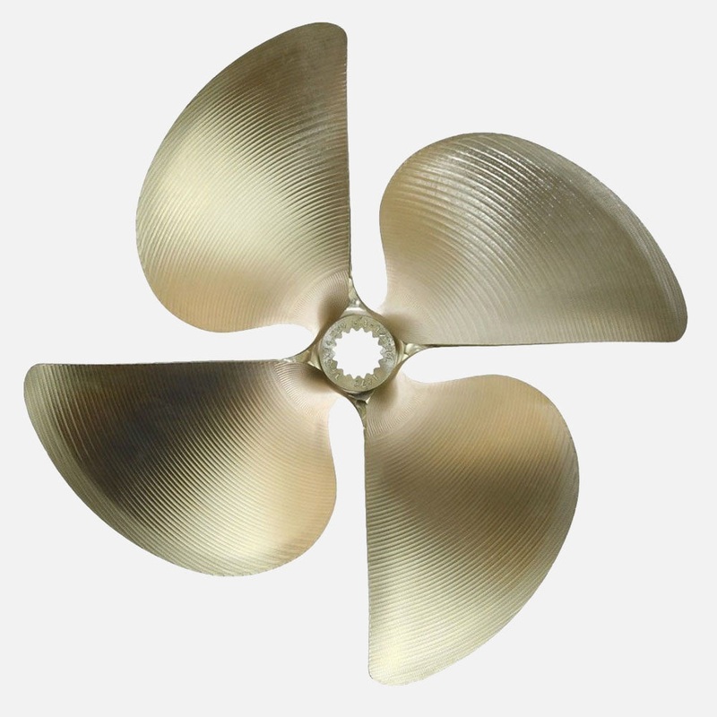 ACME Prop 1039 – Left Rotation Splined Bore – ACME Marine Propellers
