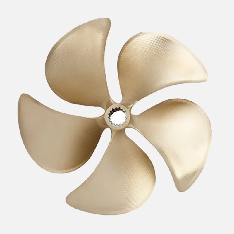 ACME Prop 2257 – Left Rotation Splined Bore – ACME Marine Propellers