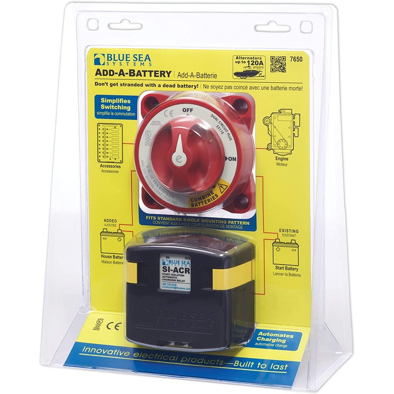 Blue Sea Add-A-Battery Kit