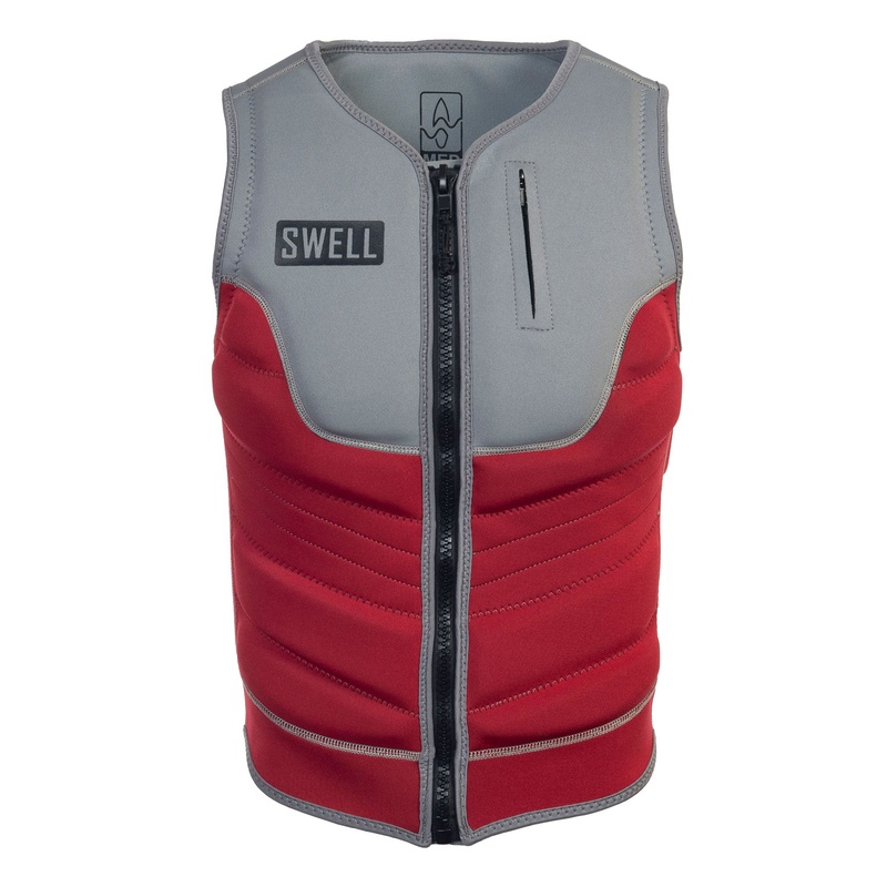 SWELL Pro Comp Vest – Men’s Red –  Neoprene Jacket