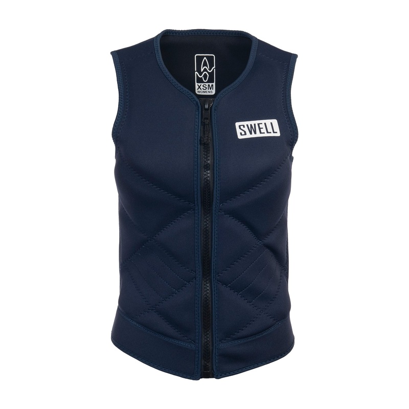 SWELL Pro Comp Vest – Women’s Navy – Neoprene Jacket