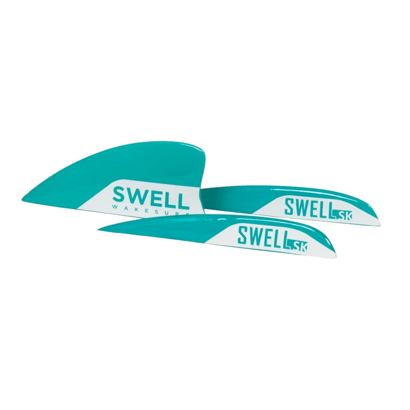 SWELL Wakesurf Fiberglass Fins – Pepin Skim Fin Set