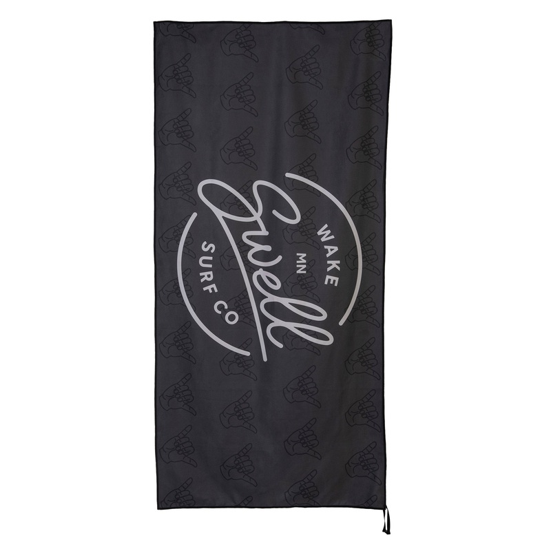 SWELL Wakesurf – Lake Towel – Quick-Dry With Hanging Loop