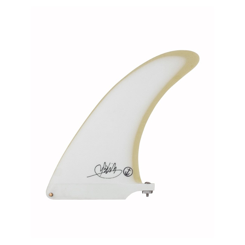 Captain Fin Co. | 6.5″ Mikey February Bonzer Fin White