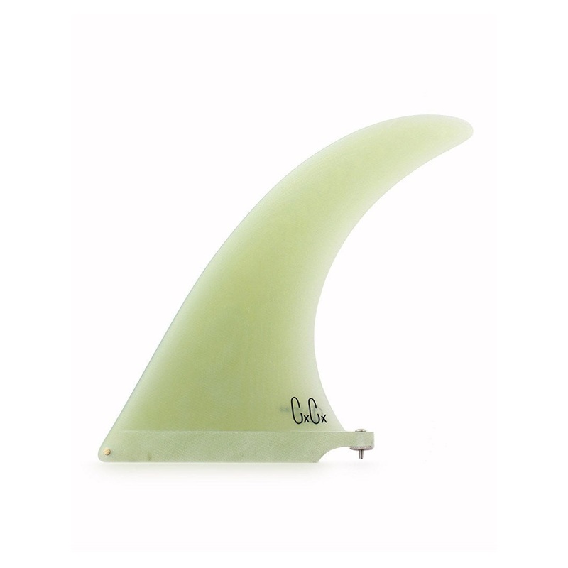 Captain Fin Co. | 9″ Chris Christenson Tracker Single Fin Clear