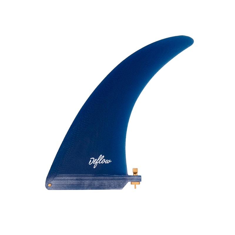 Deflow | 8.5″ Midhull Single Fin Blue