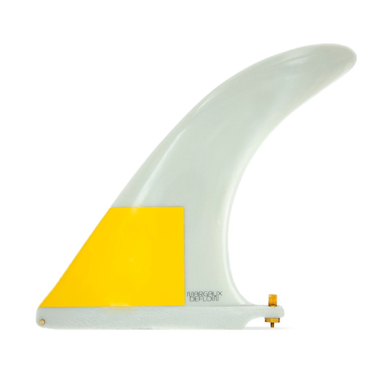 Deflow | 9.8″ Margaux Single Fin Bone Yellow