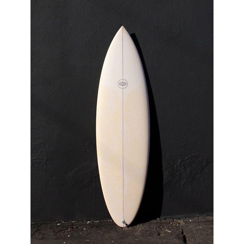 Eye Symmetry | The Bud 6′ Cream FCS Surfboard