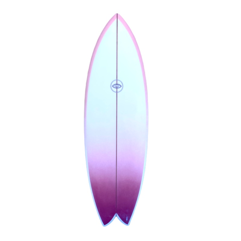 Eye Symmetry | Wombi Fish 5’5″ Clear Rose