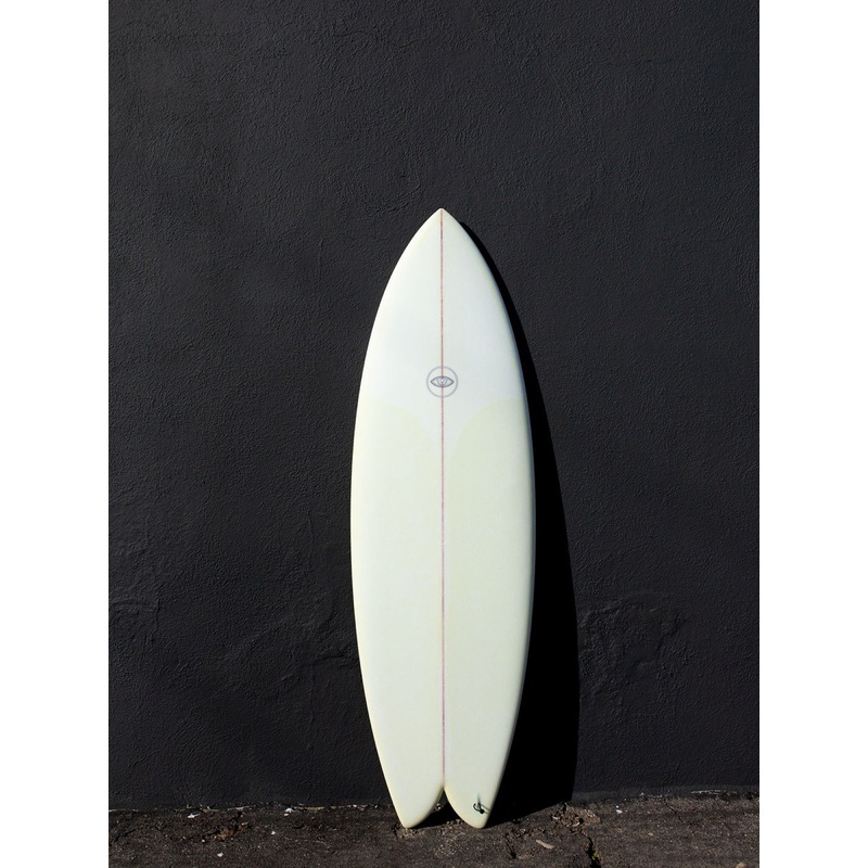 Eye Symmetry | Wombi Fish 5’9″ Yellow FCS Surfboard