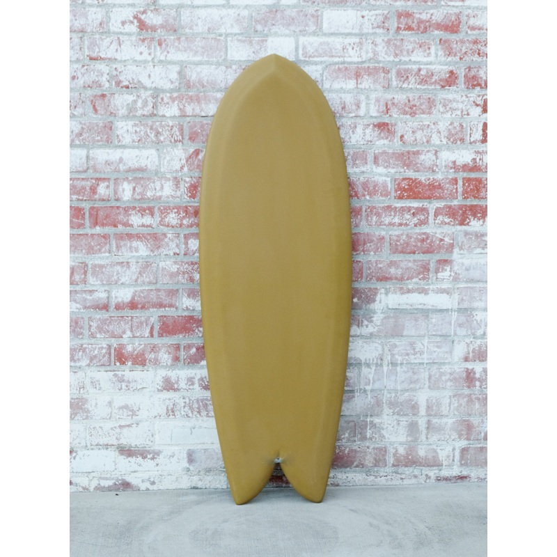 Koz McRae | Glass Onion 5’4″ Mustard Green Resin Leash Loop