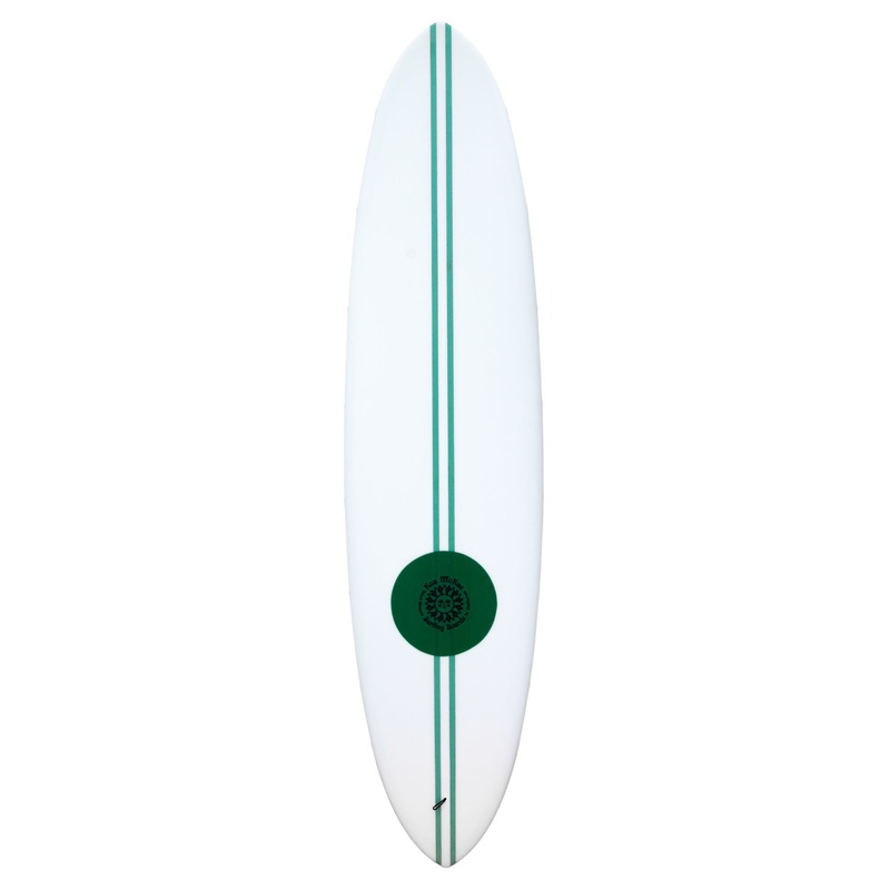 Koz McRae | Mistress High Density Stringer 7’4″ Clear Green Racing