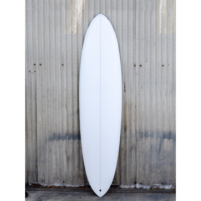 Koz McRae | Poseidon Twin 72 Opaque White Surfboard