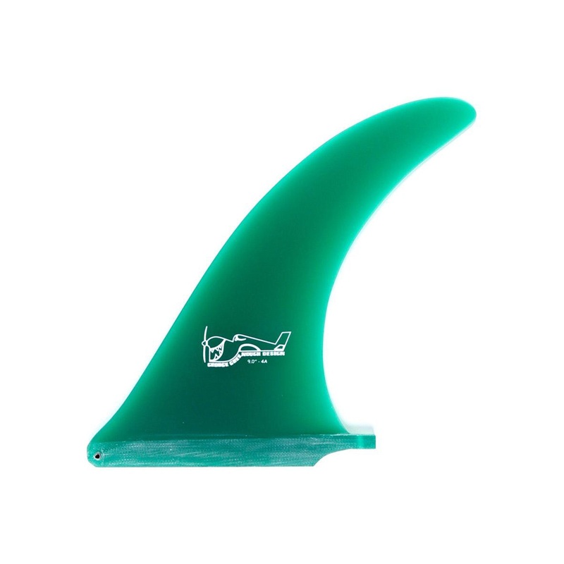 True Ames | 10 Greenough 4A Single Fin Green