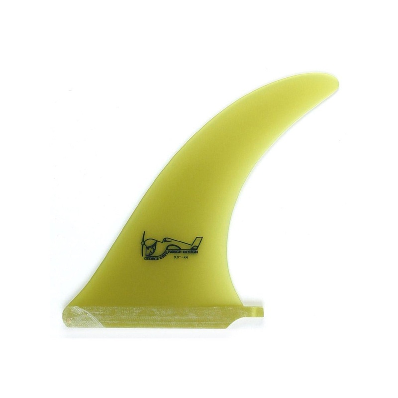 True Ames | 8 Greenough 4A Single Fin Yellow