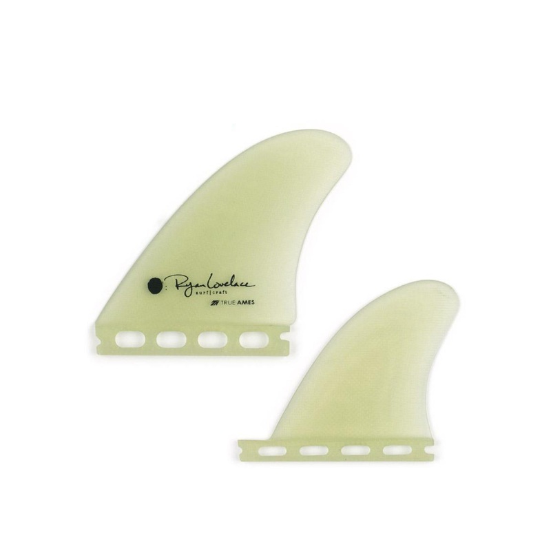 True Ames | Lovelace Piggyback Quad Fin Clear Futures