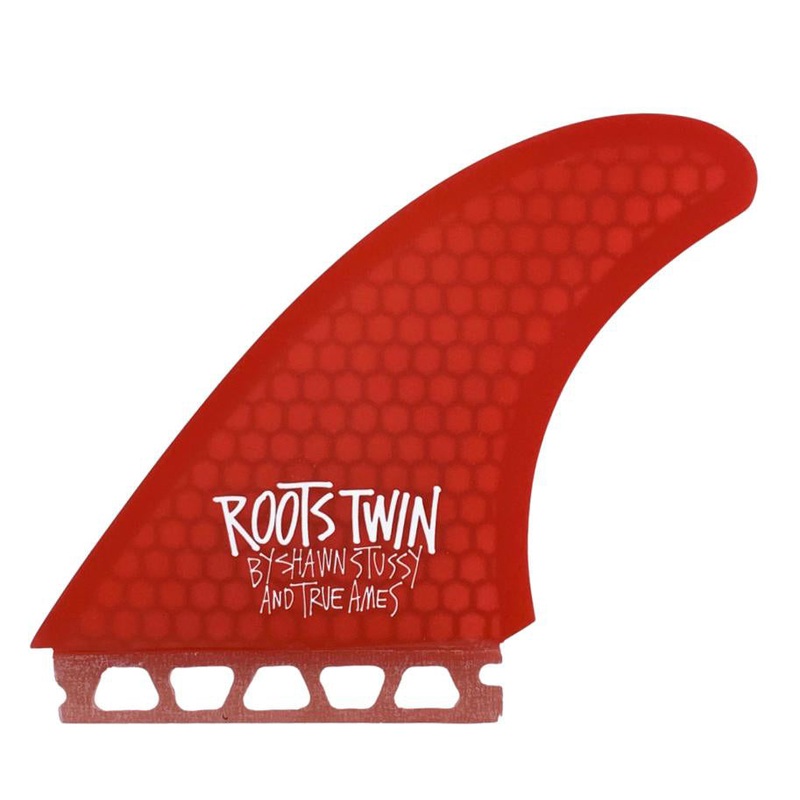True Ames | Stussy Roots Twin Fin Red Futures
