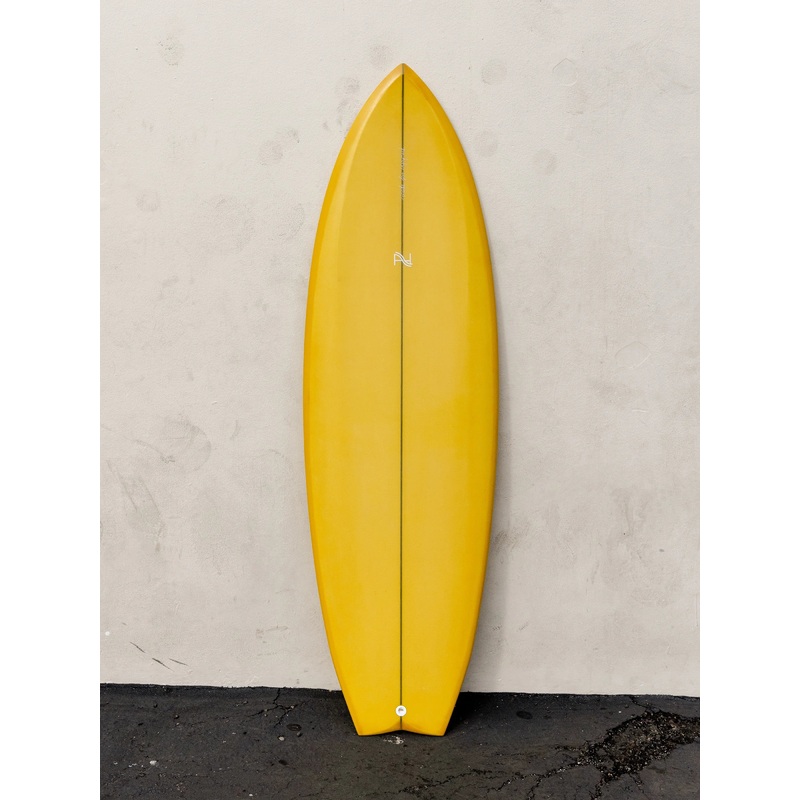 A&H Vessels | 5’7″ Gaffer Symmetrical Golden Surfboard