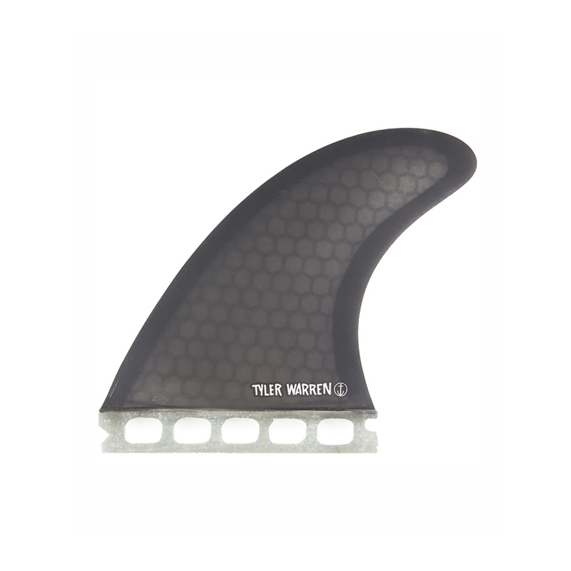 Captain Fin Co. | Tyler Warren Quad Black Surfboard Fins (Single Tab)