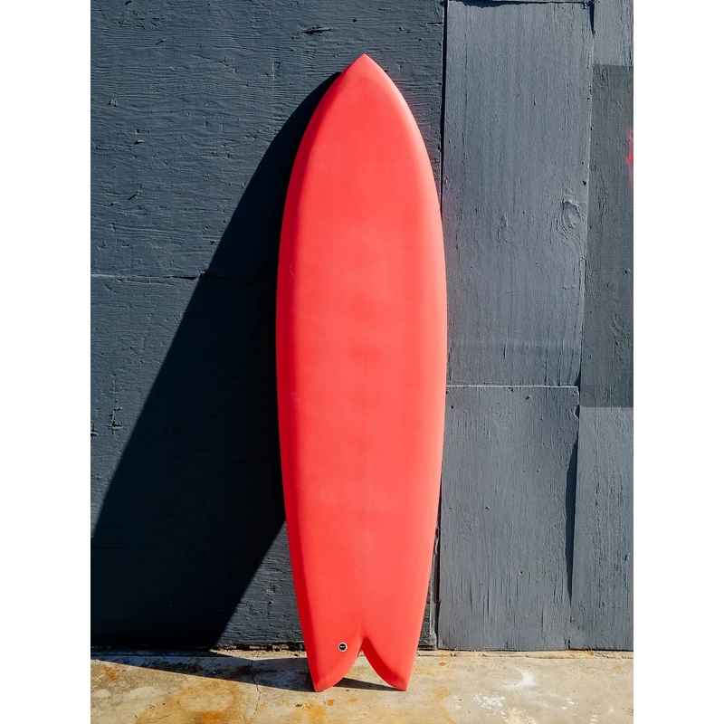 Deepest Reaches | Mega Fish 66 Vintage Red Surfboard