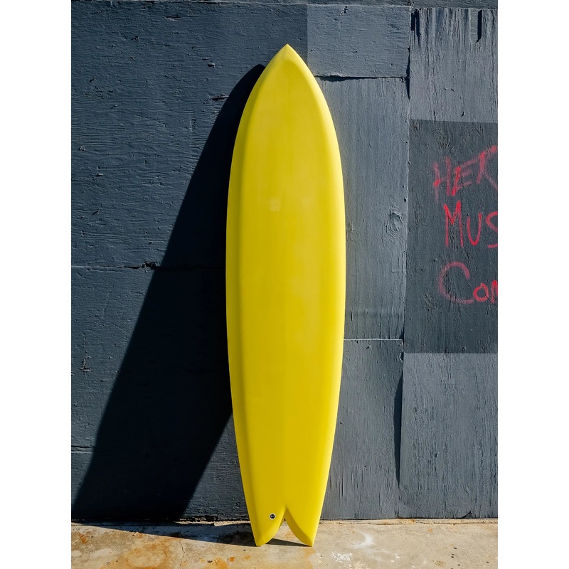 Deepest Reaches | Mega Fish 77 Old Yellow Surfboard