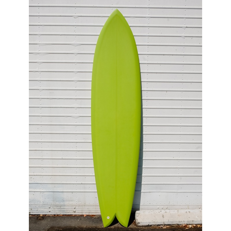 Deepest Reaches | Mega Fish 80 Lime Surfboard