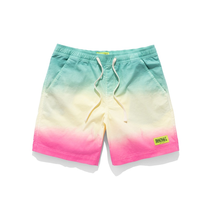 Deepest Reaches Mens Fade Elastic Boardshort