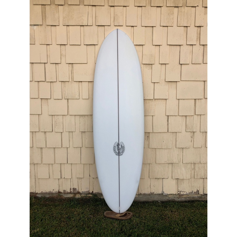 Kookapinto Shapes | 6’3″ Thin Twin Clear FCS Surfboard