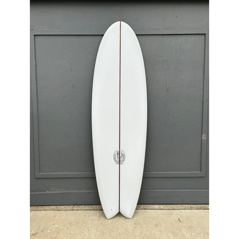 Kookapinto Shapes | 6’5″ Thick Twin Fish Surfboard