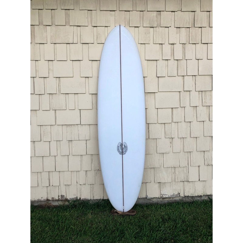 Kookapinto Shapes | 7’0″ Thin Twin Warm Airbrush Fade Surfboard