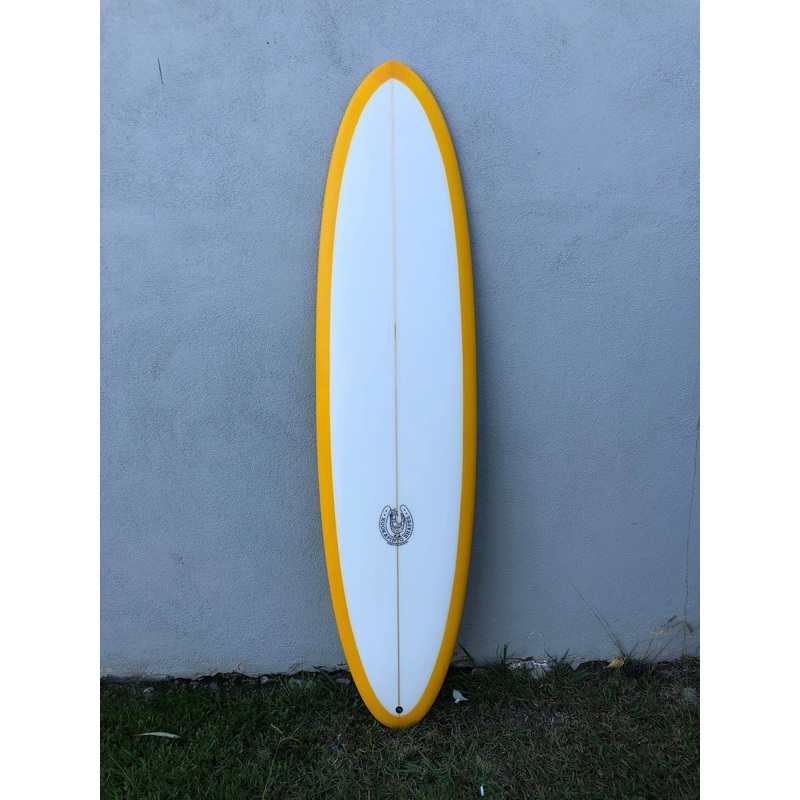 Kookapinto Shapes | Thin Twin 70″ Mango Surfboard