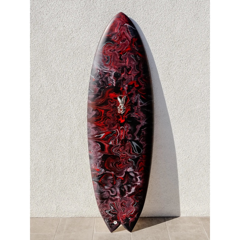 Nuevo Camino | Baja Fish 58 Oxblood Smoke Surfboard