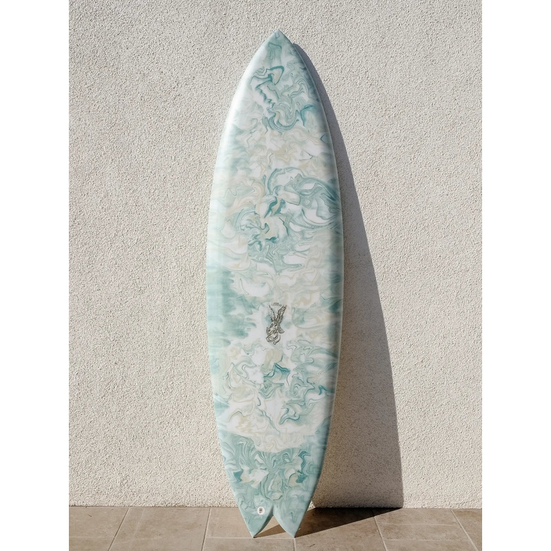 Nuevo Camino | Talladega Twin 510 Seafoam Smoke Surfboard