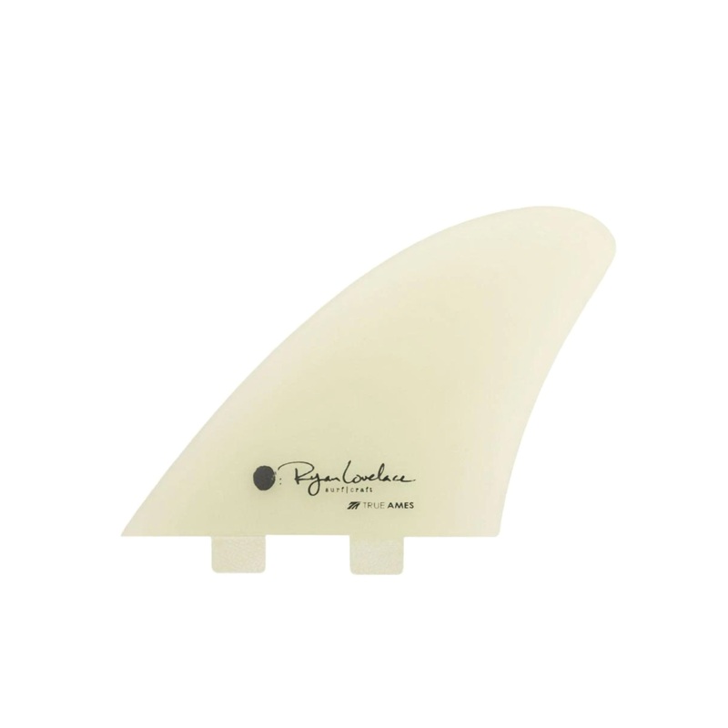 True Ames | Lovelace Keel Twin Fin Clear FCS
