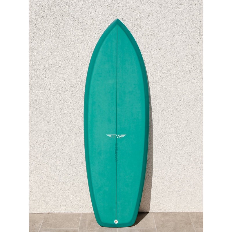 Tyler Warren | Bullet 54 Teal Surfboard