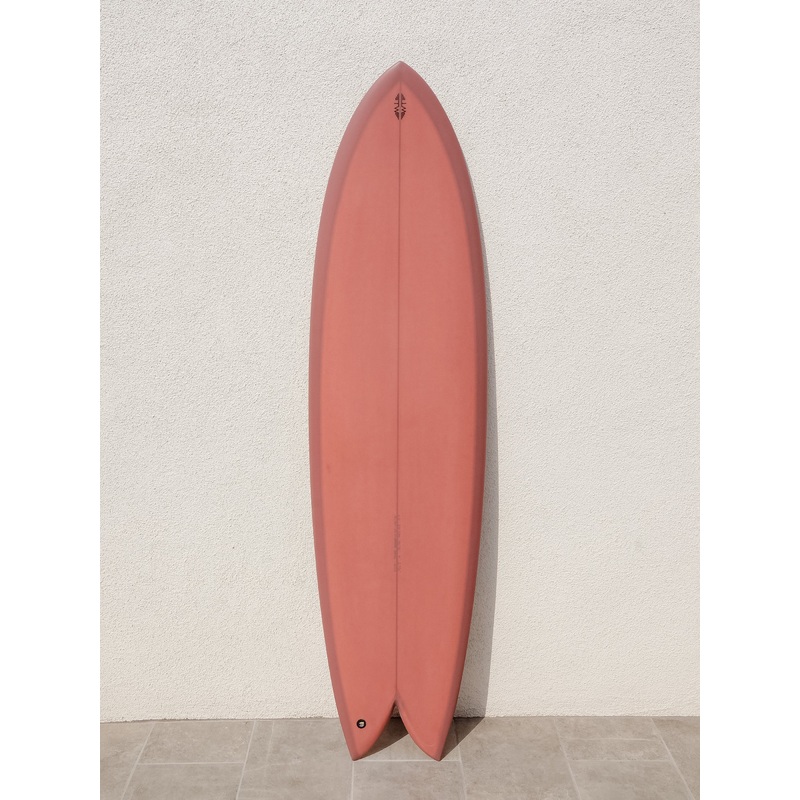 Tyler Warren | Dream Fish Quad 6’5 Mauve Surfboard
