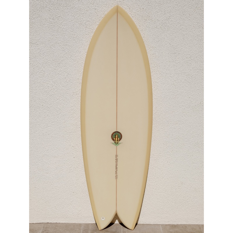Tyler Warren | Dream Fish Twin Fin 55 Butterscotch Surfboard